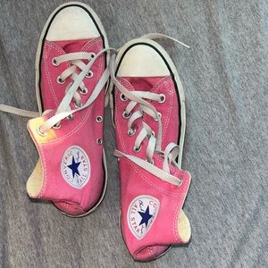 Pink converse 💖 good condition